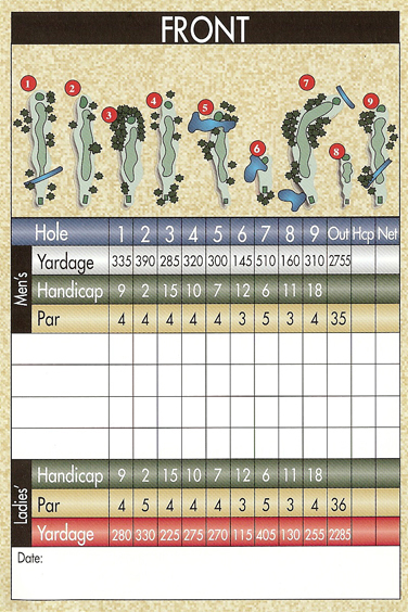 front-9-score-card